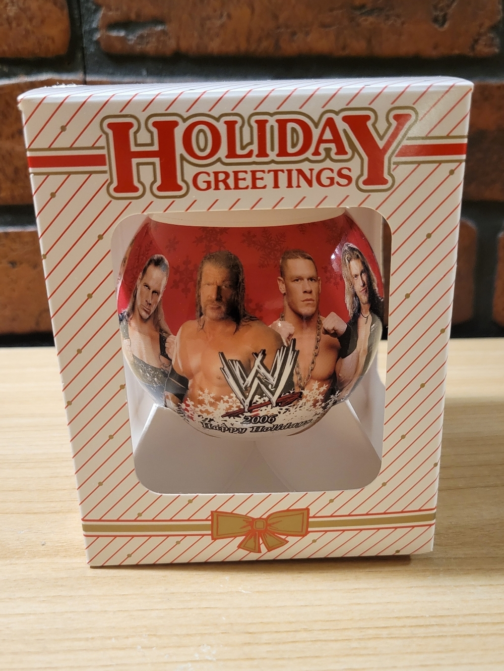 WWE Happy Holidays 2006 Ornament